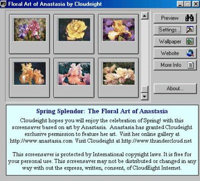 Spring Splendor Screensaver 1.0a screenshot
