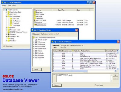 SQLCE Database Viewer 2.4111 screenshot