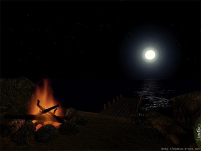 SS Midnight Fire - Animated Desktop Screensaver 3.1 screenshot