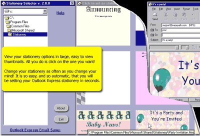 Stationery Selector 1.0 screenshot
