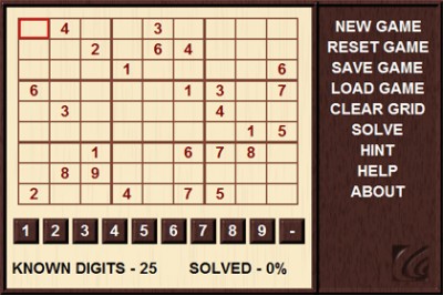 Sudoku Ace 1.35 screenshot
