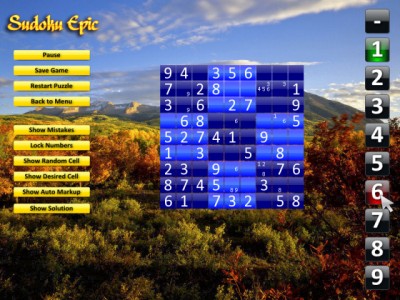 Sudoku Epic 4.631 screenshot