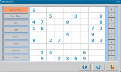 Sudoku Puzzle Game and Solver 1.3 screenshot