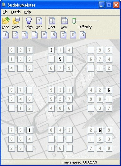 SudokuMeister 1.2.2.1 screenshot