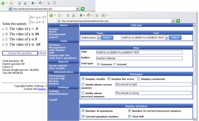 SunRav TestOfficePro.WEB 2.3 screenshot
