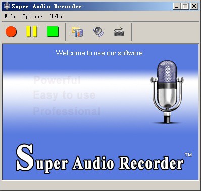 Super Digital Audio Recorder 5.39 screenshot
