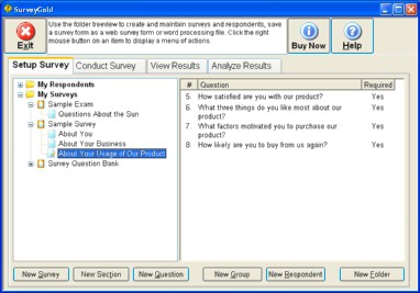 SurveyGold 8 screenshot