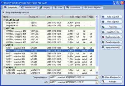 SysTracer Pro 2.10.0.107 screenshot