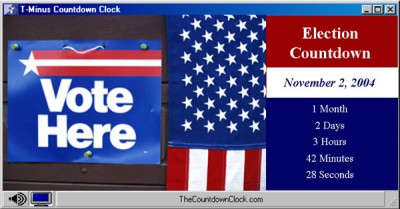 T-Minus Election Day Countdown 6.0 screenshot