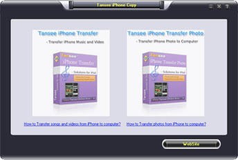 Tansee iPhone Copy Pack 5.0.0.0 screenshot