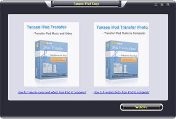 Tansee iPod  Copy Pack 5.0.0.0 screenshot