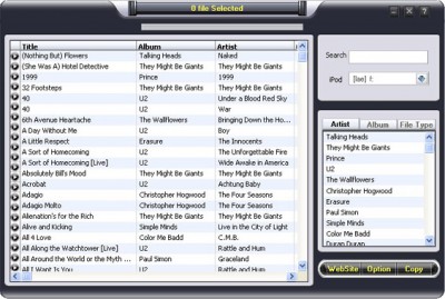 Tansee iPod Transfer re3.1 3.8 screenshot