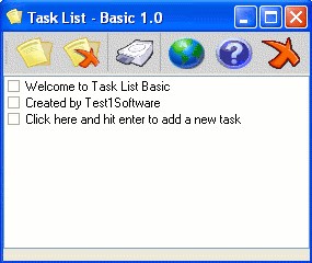 Task List Basic 1.1 screenshot