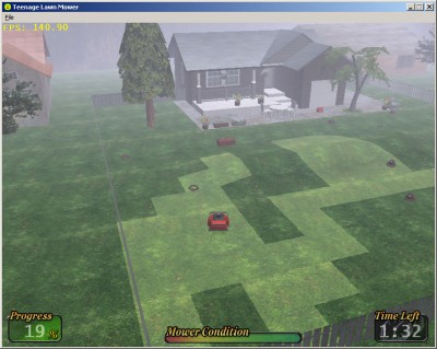 Teenage Lawnmower 1.09 screenshot