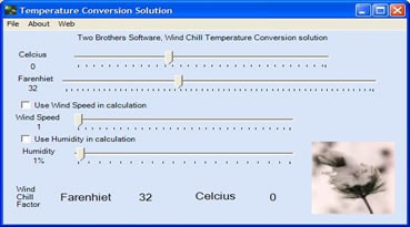 Temperature Conversion Solution 1.01 screenshot