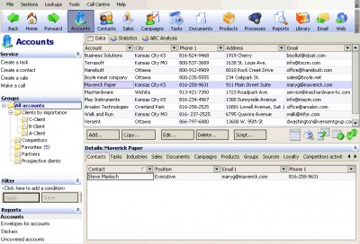 Terrasoft Call Center 2.8 screenshot