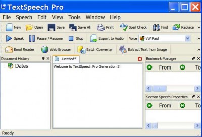 TextSpeech Pro Elements for Windows 3.6.7 screenshot