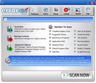 The Error Killer 2006 screenshot