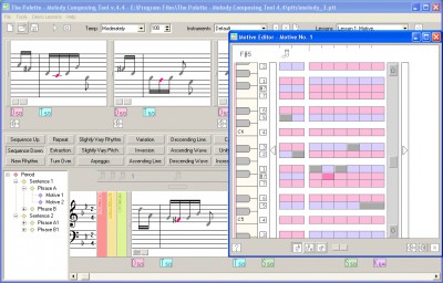 The Palette - Melody Composing Tool 4.4.3 screenshot