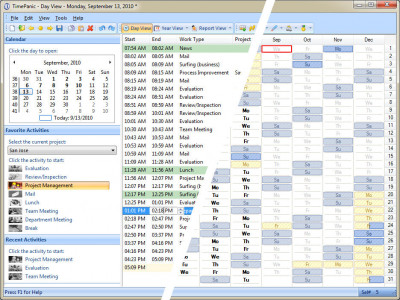 TimePanic 5.2 screenshot
