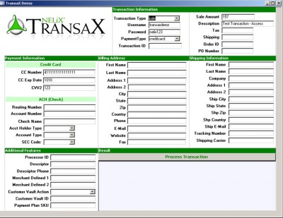 TRANSAX FleXport 7.0.0 screenshot