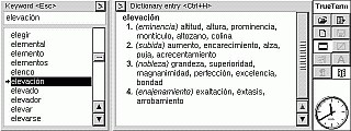 TrueTerm Thesaurus Epoc 2.0 screenshot