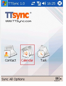 TTSync SyncML Client for PPC 1.5 screenshot
