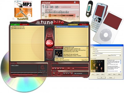 TUNEBITE Music & Audiobook DRM converter 4.1.0.24 screenshot