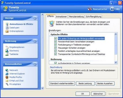 TuneUp Utilities 2008 v7.0.8002 screenshot