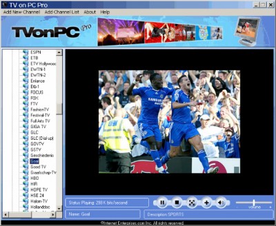 TV on PC Pro 1.0 screenshot