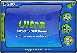 Ultra MPEG to DVD Burner 1.6.8 screenshot