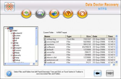 Undelete NTFS Partition Data 4.0.1.5 screenshot