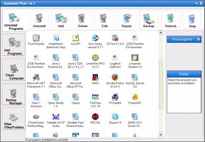 Uninstall Plus v3.9 screenshot
