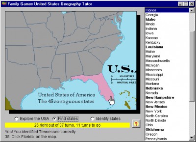 United States Geography Tutor 1.1.0 screenshot