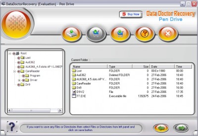 USB Drive Data Recovery software 2.0.1.5 screenshot