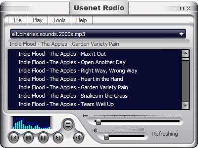Usenet Radio 1.00 screenshot