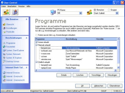 User Control 2007 5.12 screenshot