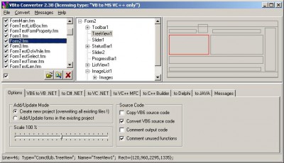 VBto Converter 2.50 screenshot