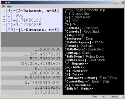 vCalc 1.0 screenshot