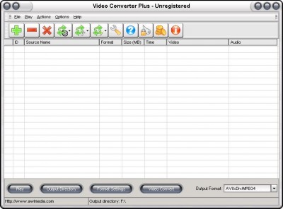 Video Converter Plus 3.01 screenshot