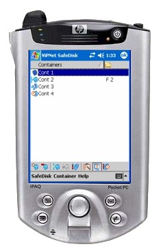 ViPNet Safe Disk Mobile 1.2.3(EN) screenshot