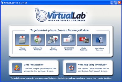 VirtualLab Professional 5.5.12 screenshot