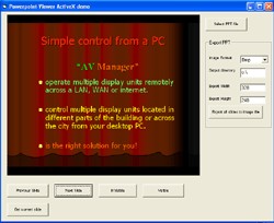 VISCOM Free PowerPoint Viewer ActiveX 2.0 screenshot