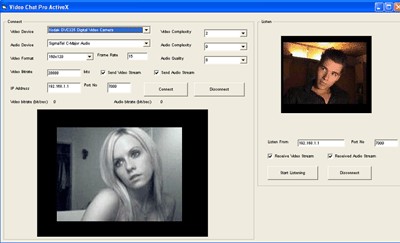 VISCOM Video Chat Pro ActiveX SDK 13.0 screenshot