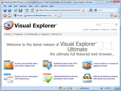 Visual Explorer Ultimate 3.2 screenshot