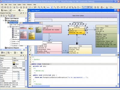 Visual Paradigm for UML (Community Edition) for Wi 5.0 screenshot