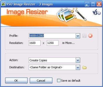 VSO Image Resizer v1.3.4d screenshot