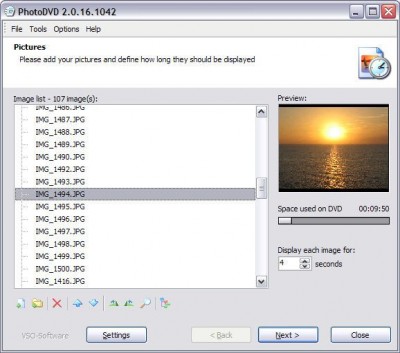 VSO PhotoDVD 2.2.1.4 screenshot