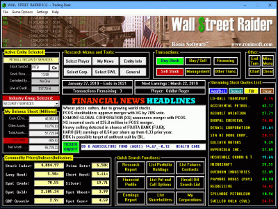 Wall Street Raider 9.75 screenshot