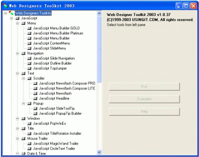 Web Designers Toolkit 3rd Collection 1.0.50 screenshot